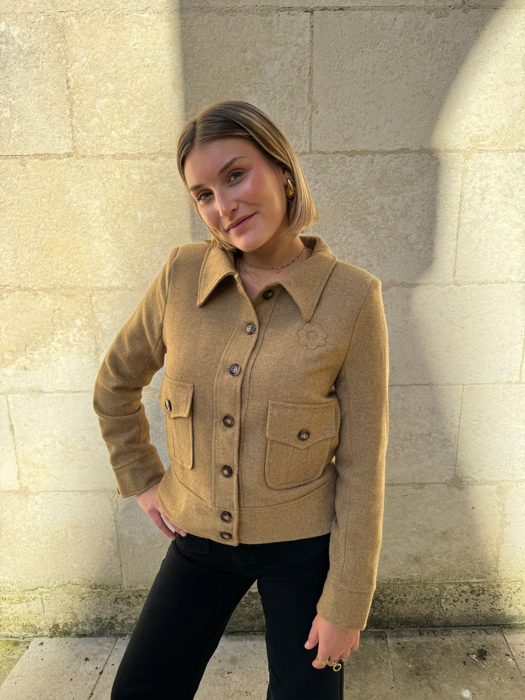 Veste camel PENNY LAINE DAISY Hippocampe