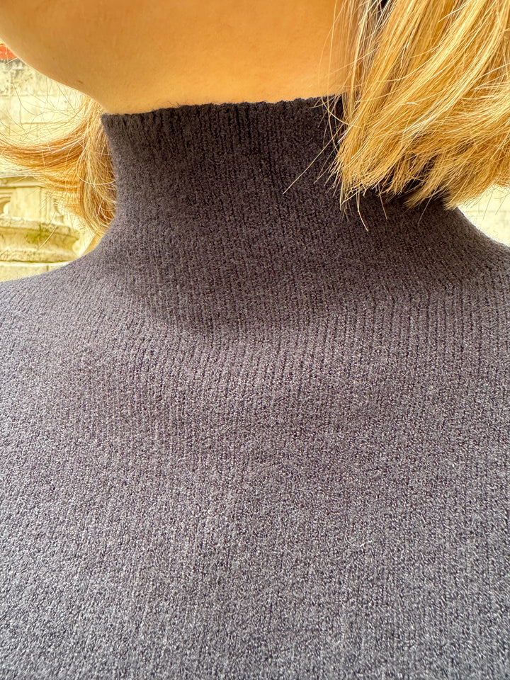 ABELLE schwarzer Rollkragenpullover