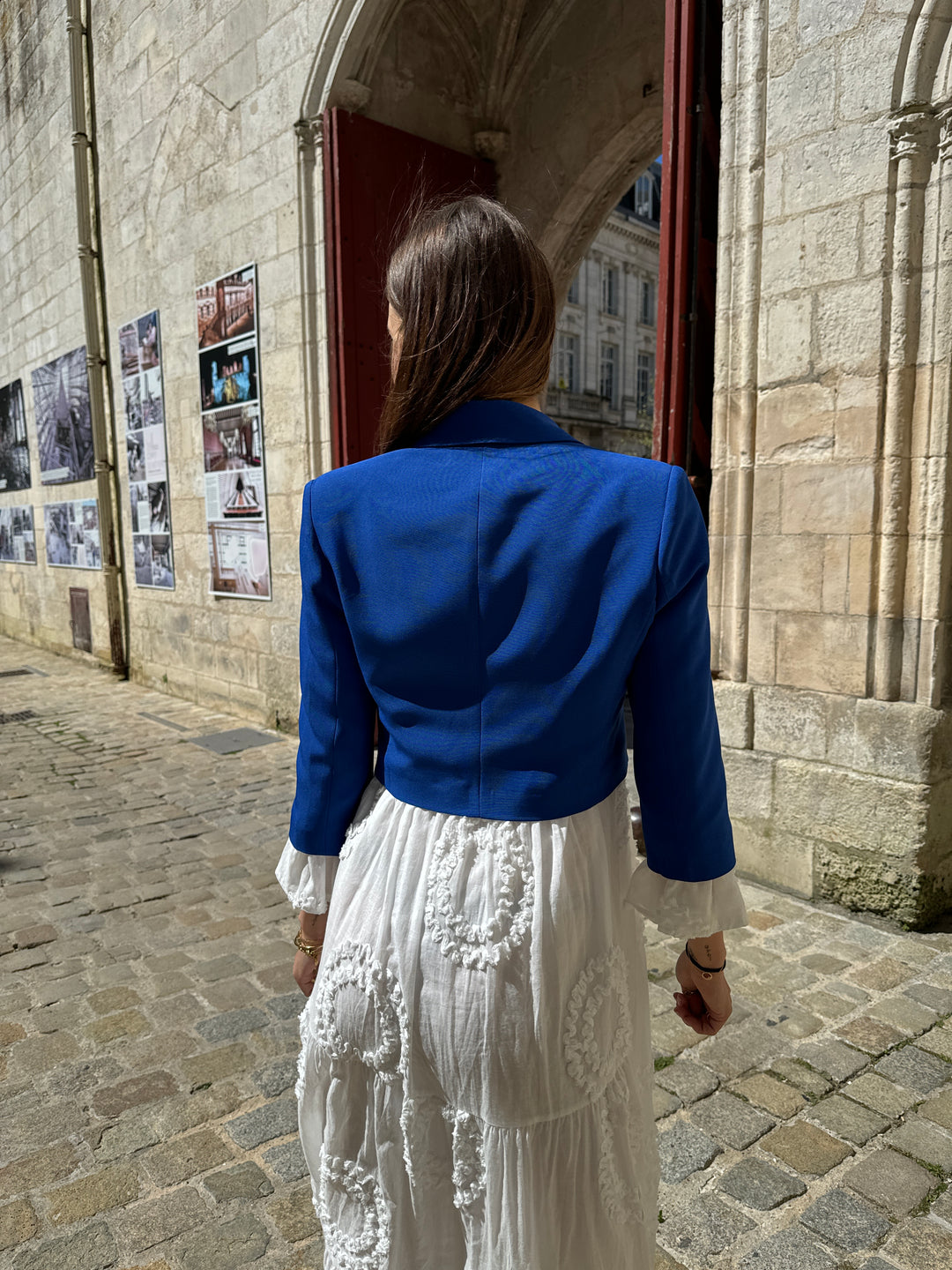 Bolero royalblau MORGAN