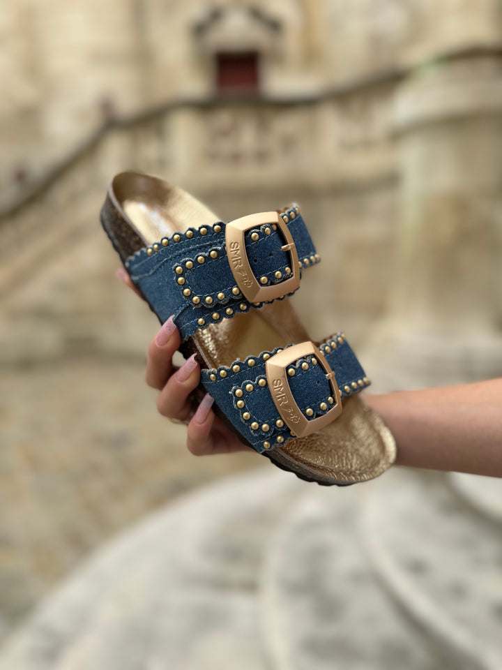 Mules denim azul ARONA