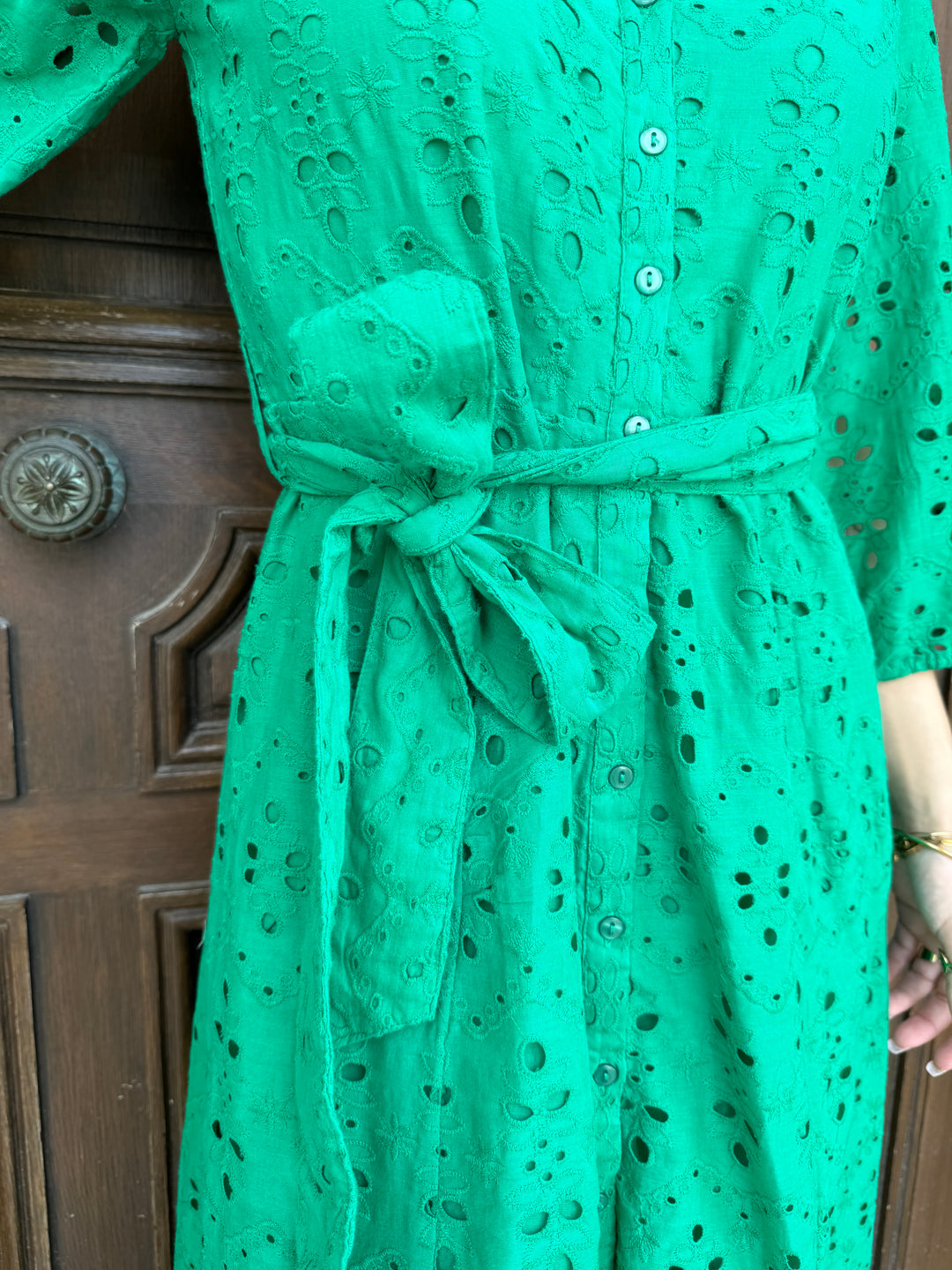 Robe longue verte MOOREA