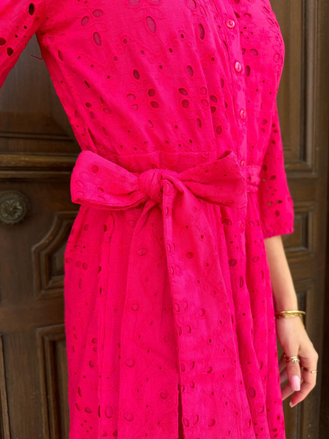 Robe longue fuchsia MOOREA