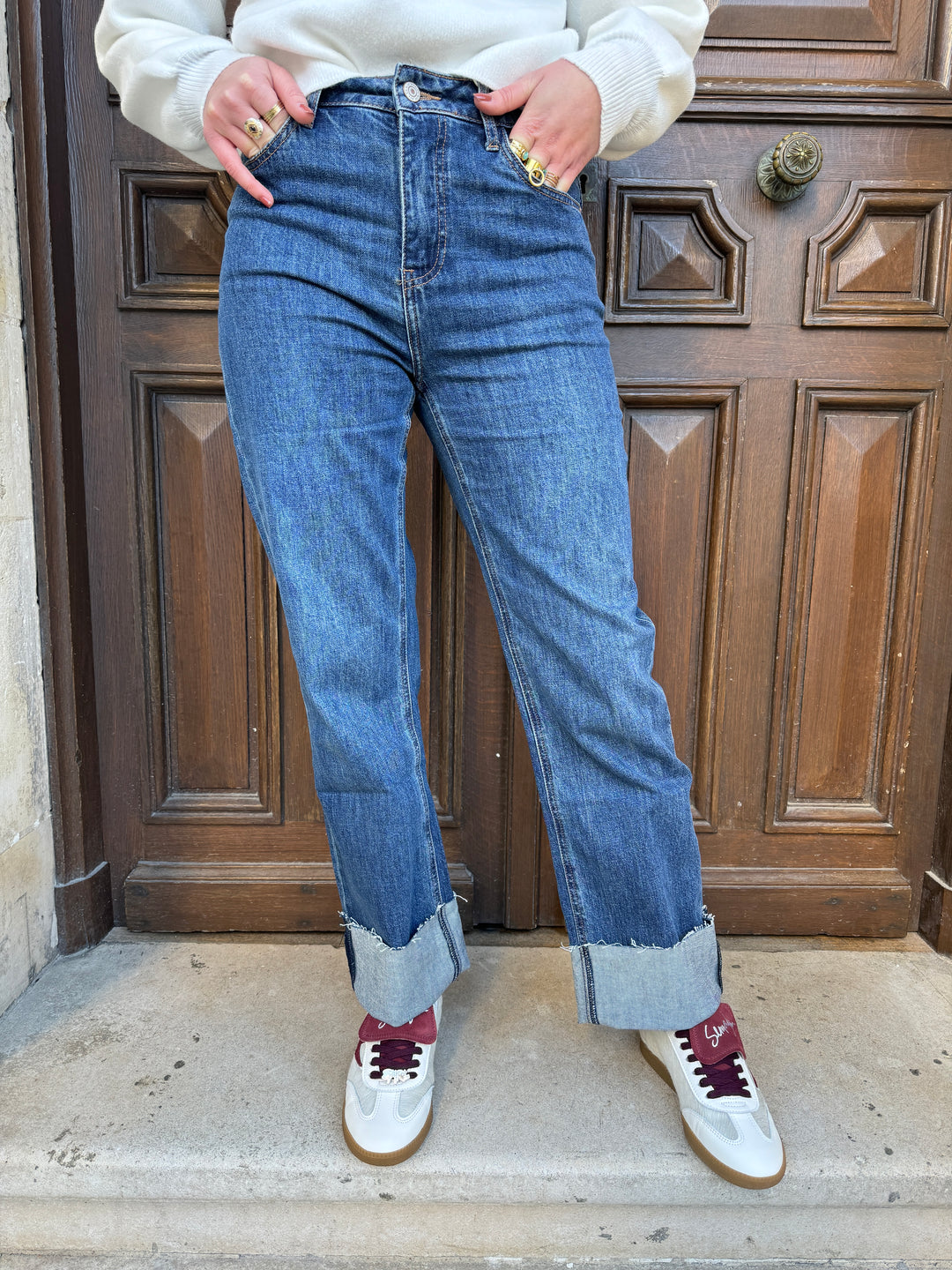 MADDIE – Oraije – Jeans aus dunklem Denim