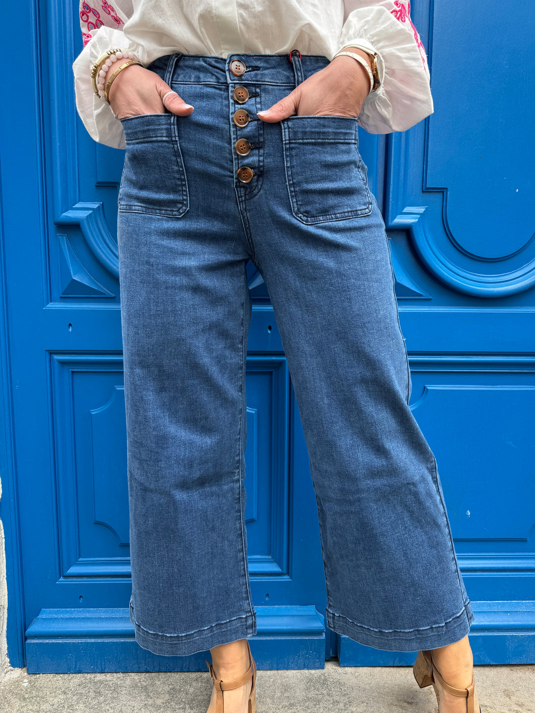 Jean flare ATLANTA stone La Petite Étoile