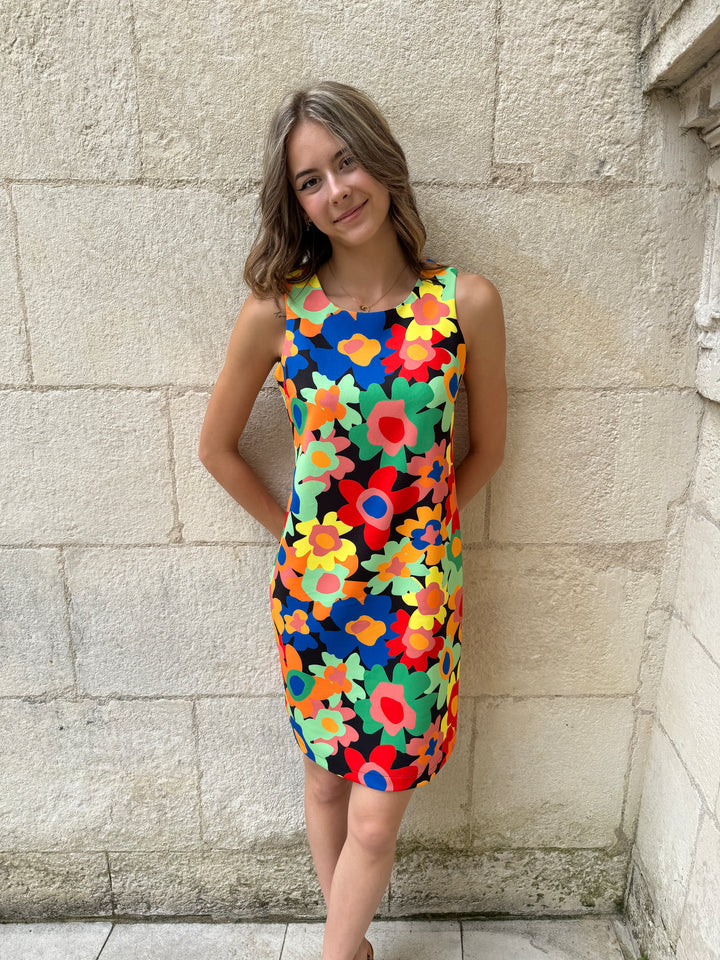 Robe BELLA VITA à fleurs multicolore Hippocampe