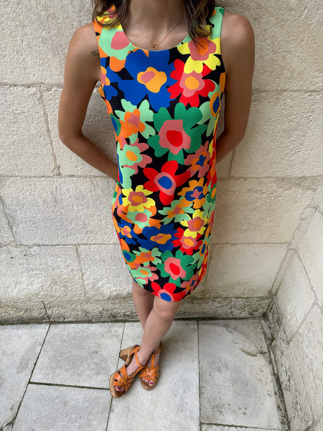 Robe BELLA VITA à fleurs multicolore Hippocampe