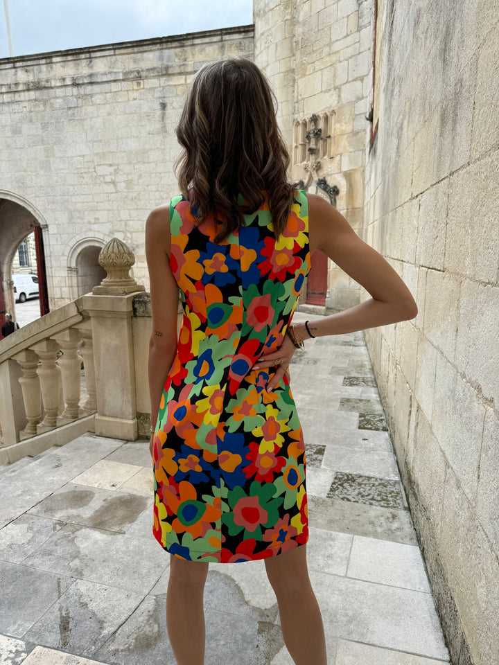 Robe BELLA VITA à fleurs multicolore Hippocampe