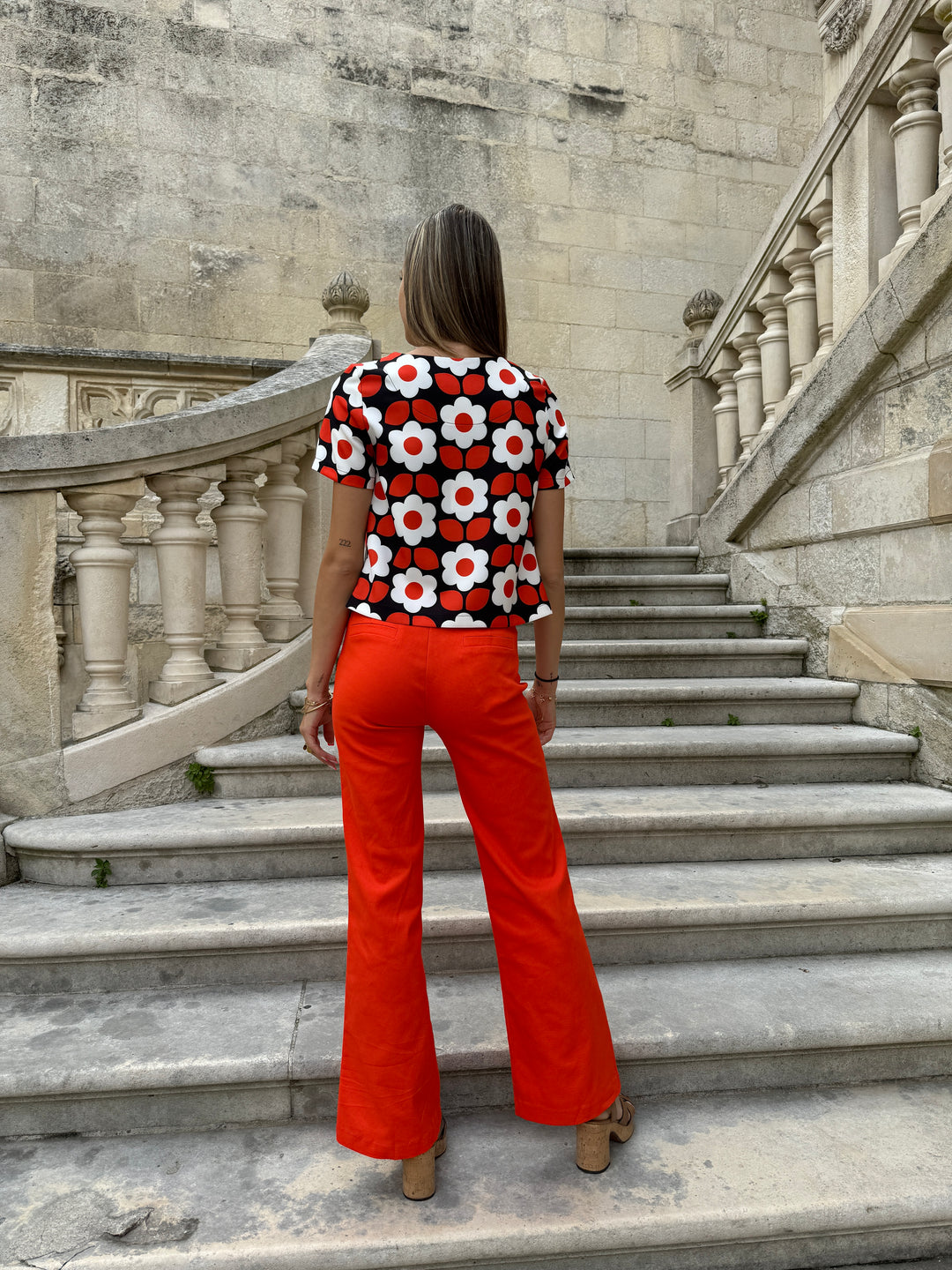 Top SEVENTIES n°35 orange Hippocampe