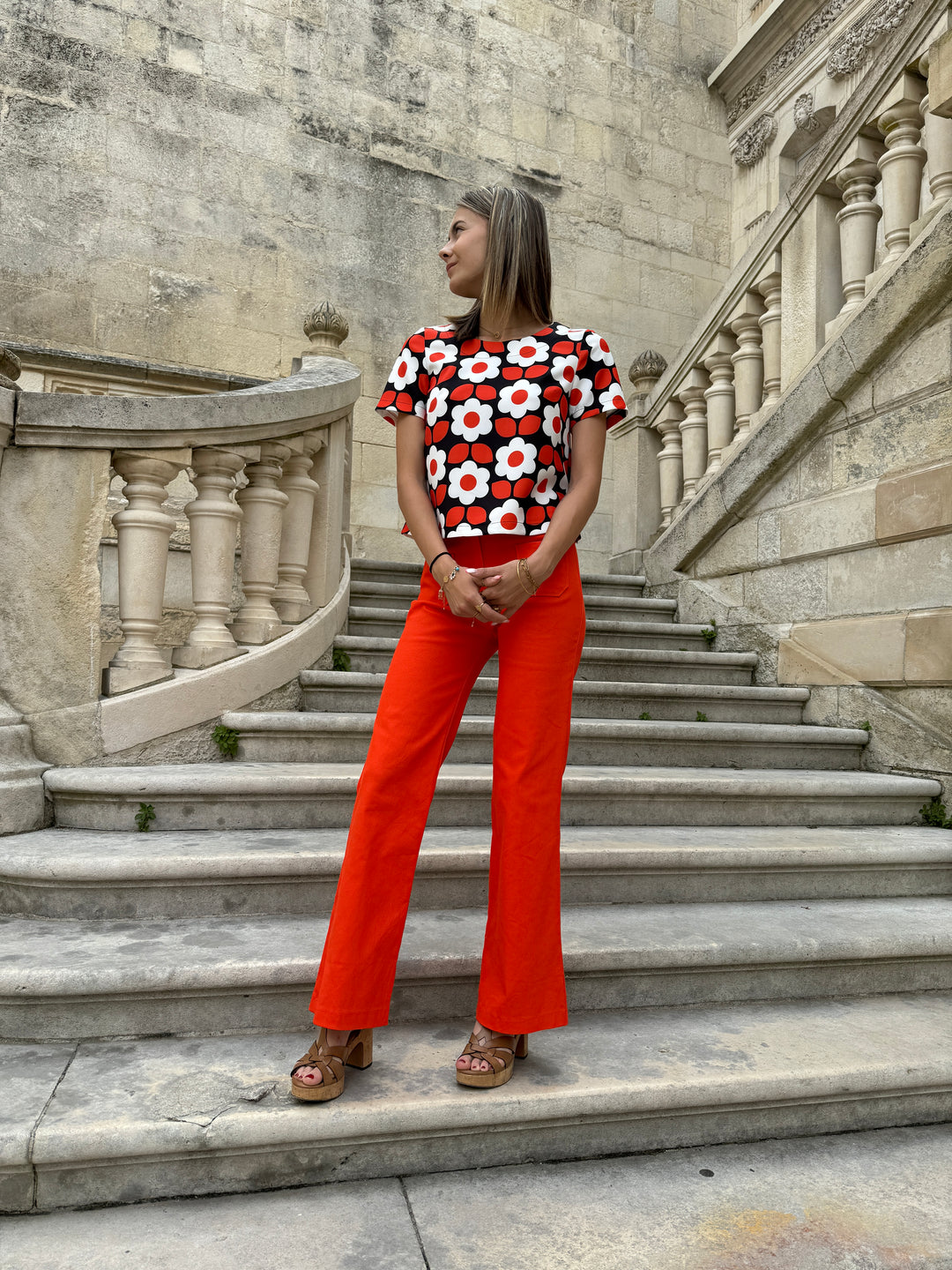 Top SEVENTIES n°35 naranja Hippocampe