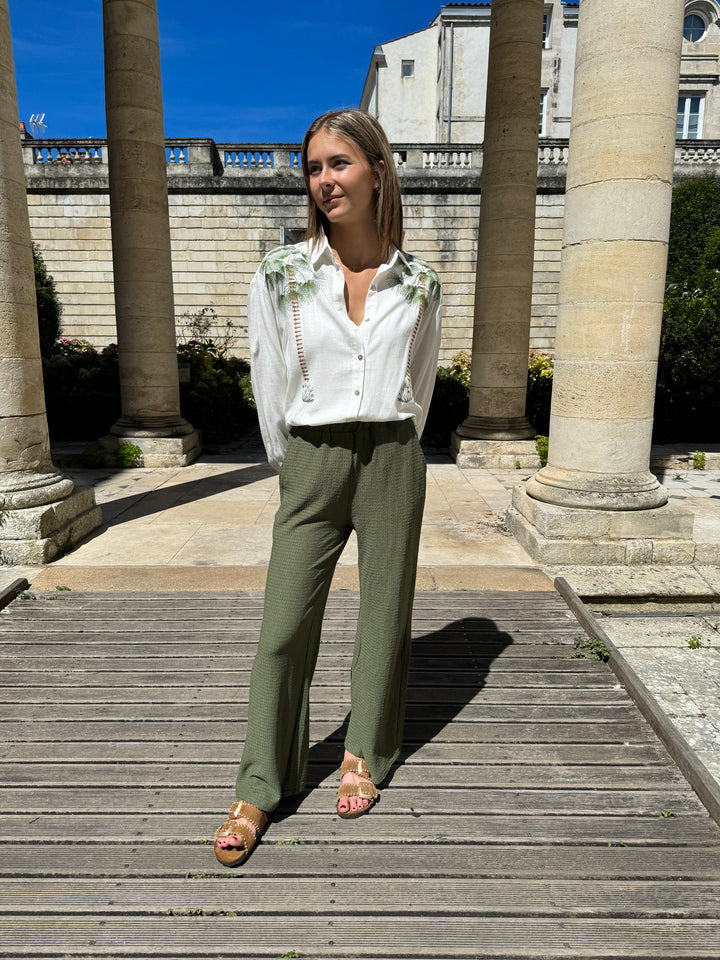 Camisa blanca PALMERA