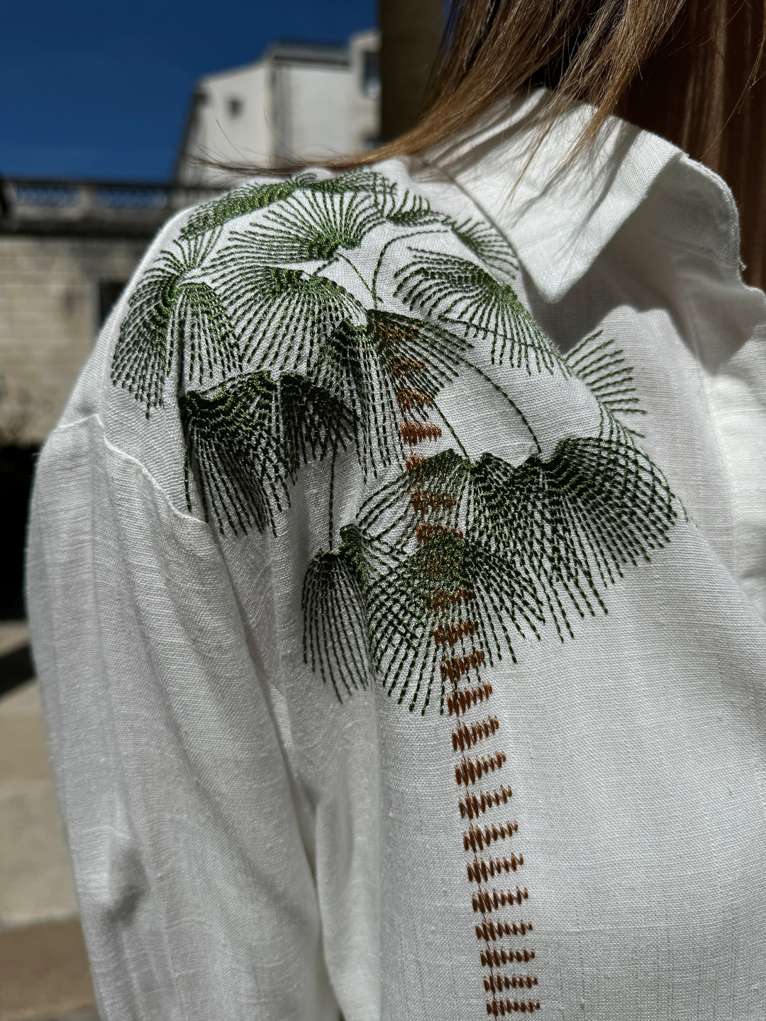 Camisa blanca PALMERA