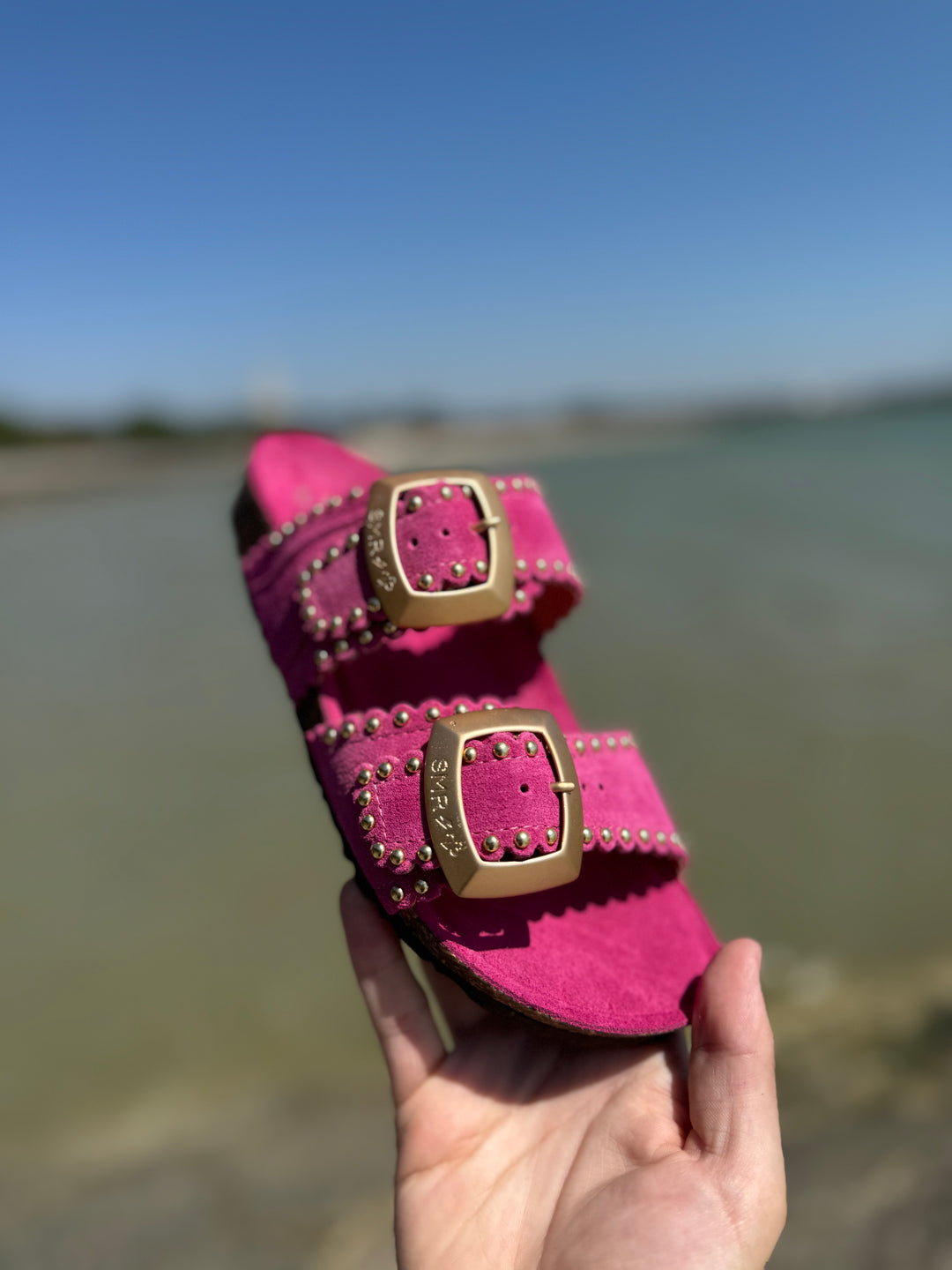 Mules fucsia ARONA SEMERDJIAN