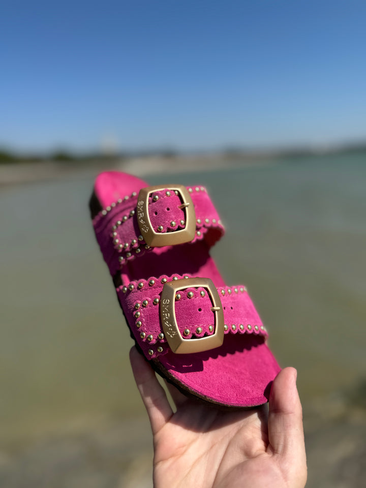 Mules fucsia ARONA SEMERDJIAN