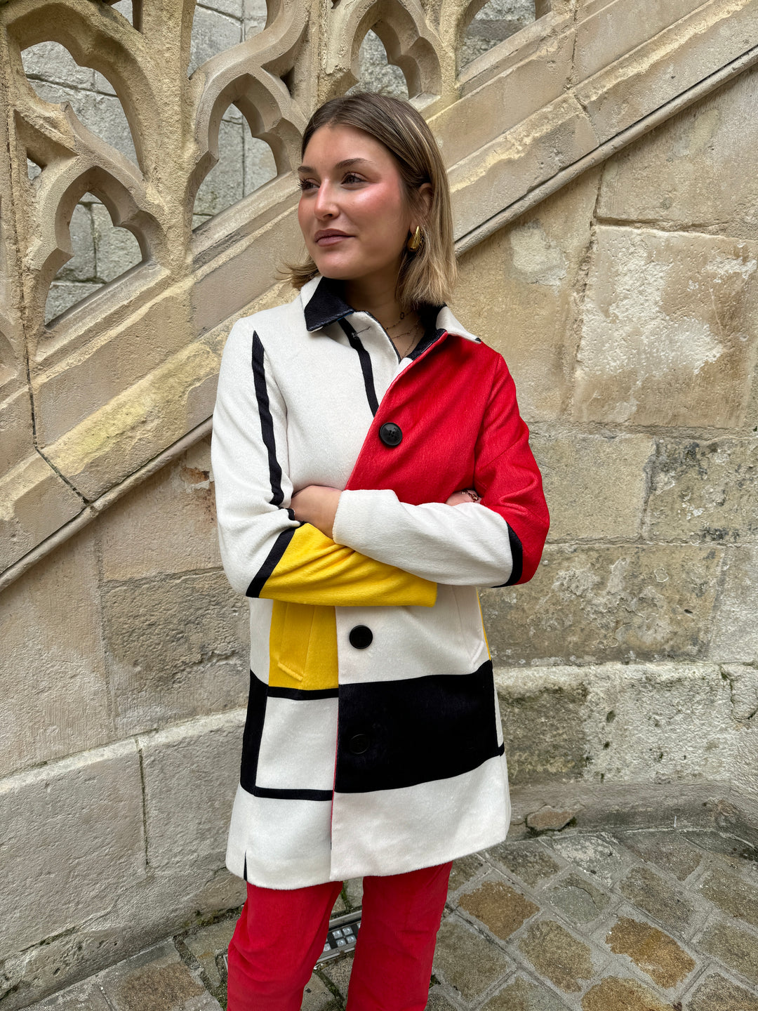 Manteau long MONDRIAN Hippocampe