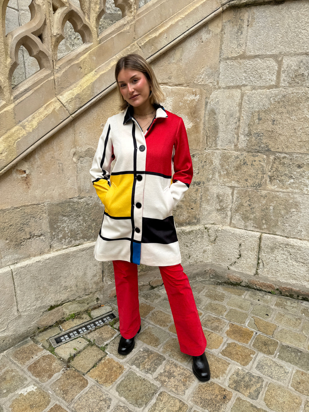 Manteau long MONDRIAN Hippocampe