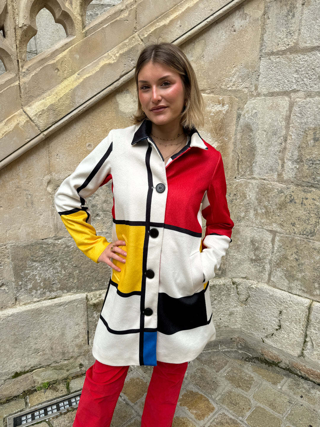 Manteau long MONDRIAN Hippocampe