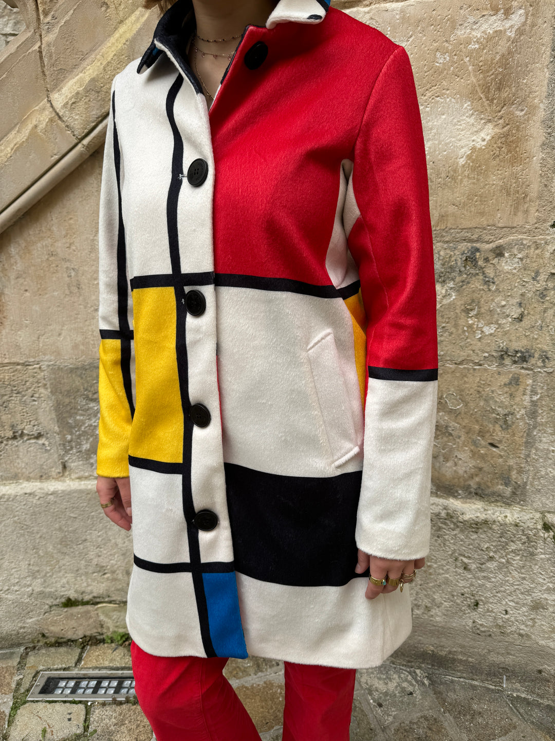 Manteau long MONDRIAN Hippocampe