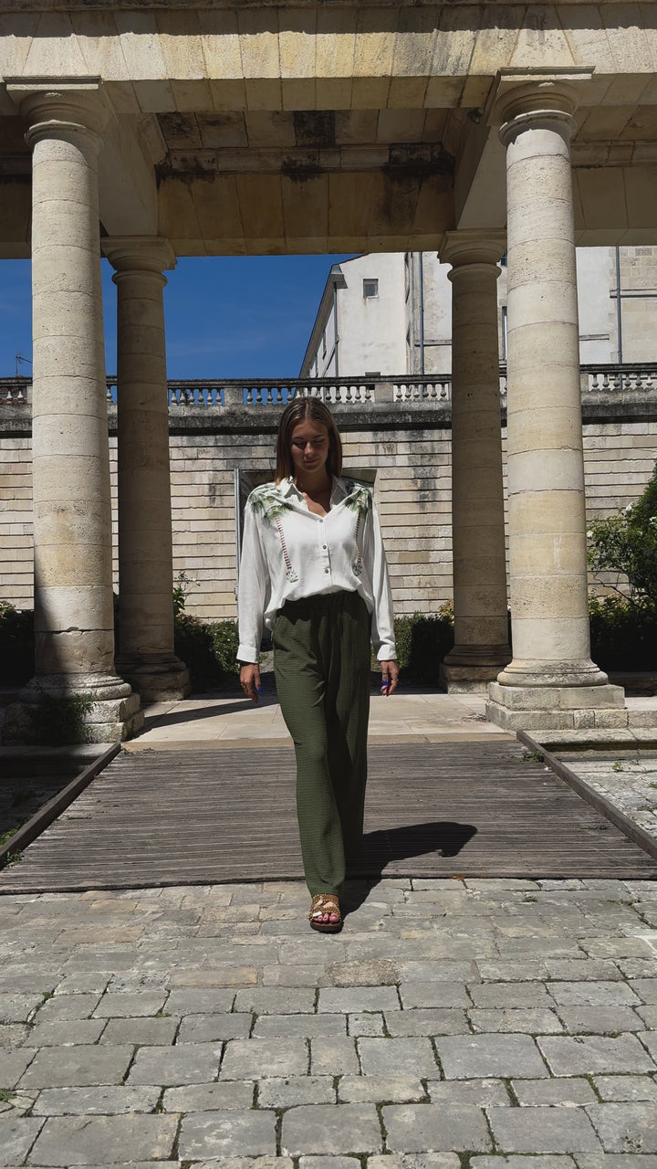 Camisa blanca PALMERA